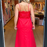Rey Maxi Dress - Red