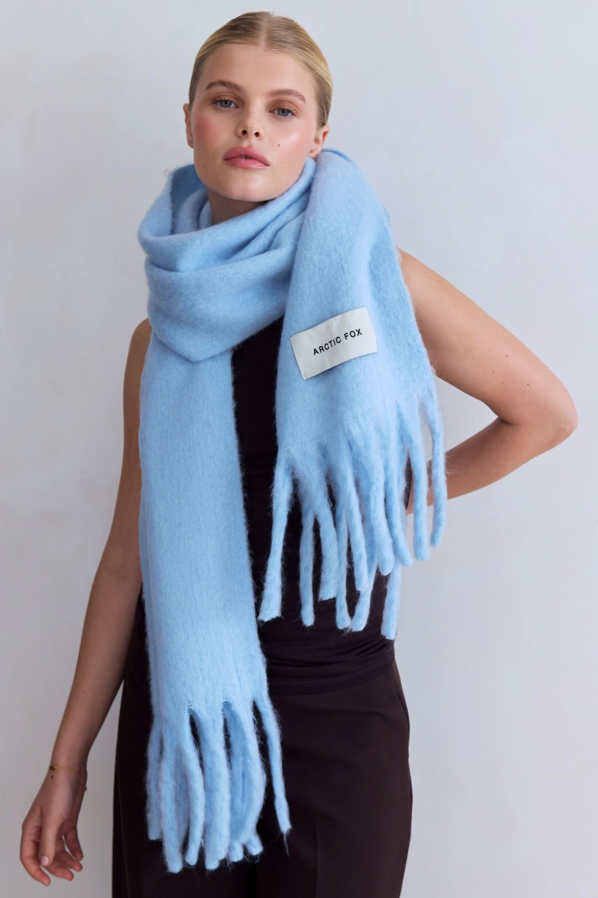 Stockholm Scarf - Glacier Blue