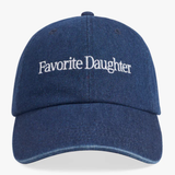 Classic Logo Baseball Hat - Dark Wash Denim