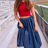 Best Basic Knit Tank - Red