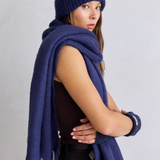 The Reykjavik Scarf - Midnight Blue
