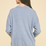 Anders Crewneck Sweater - Dusty Blue