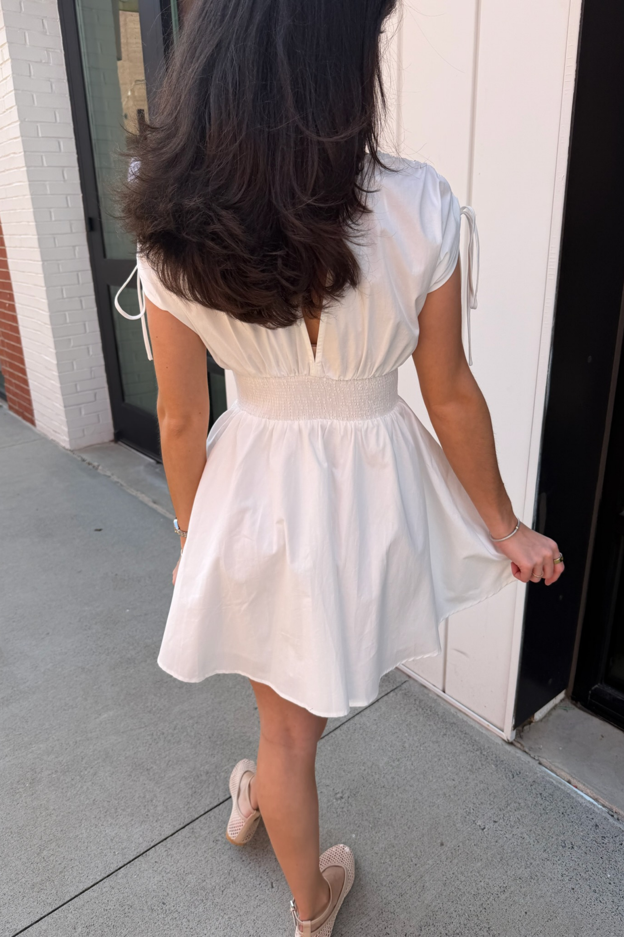 Dani Mini Dress - Ivory