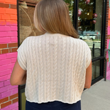 Nellie Sweater Top - Oatmeal