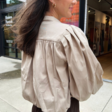 Collie Short Trench Coat - Beige