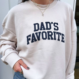 Dad's Favorite Sweatshirt - Heather Oatmeal