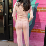 Kennedy Heart Lounge Set - Pink