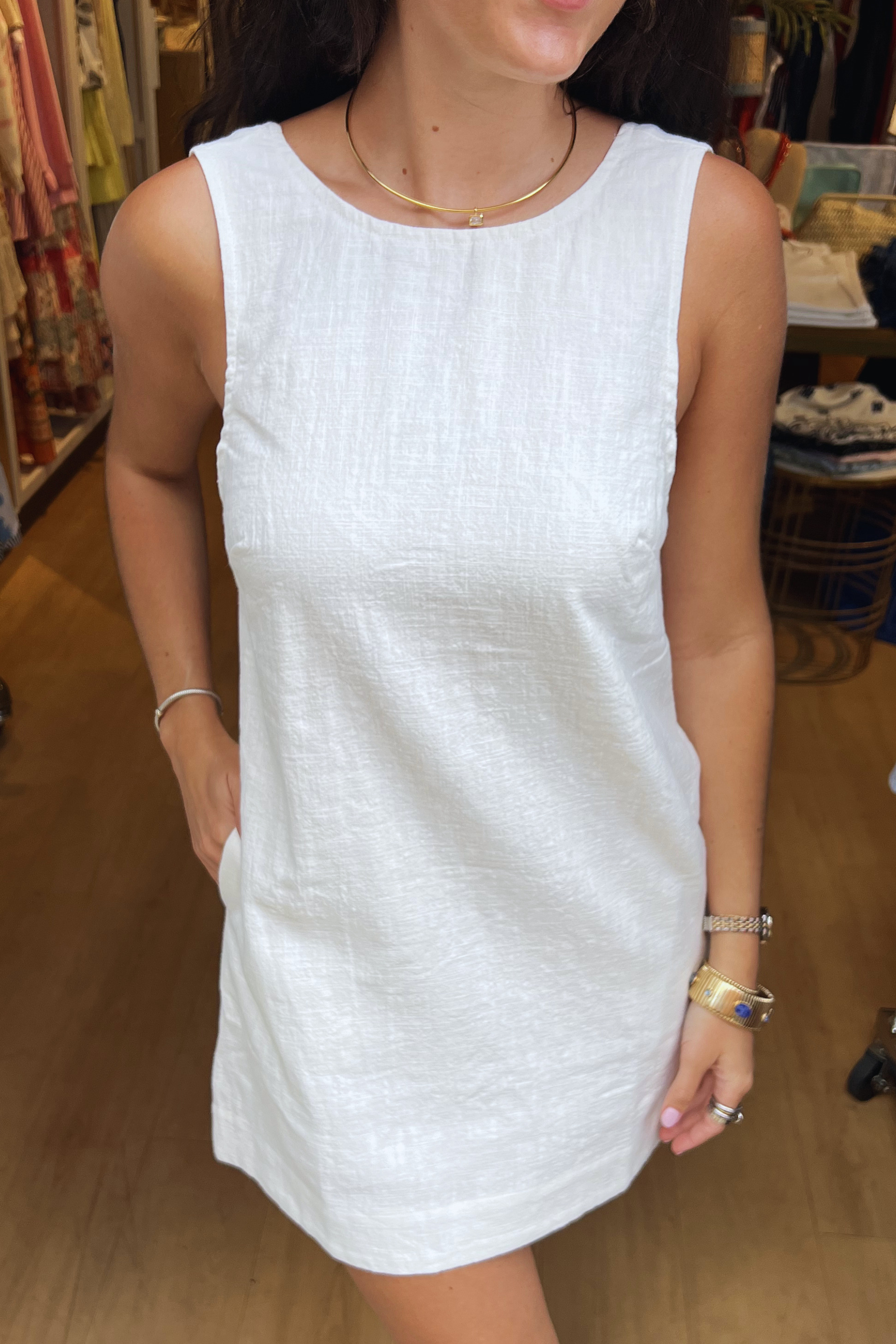 Mari Mini Dress - White