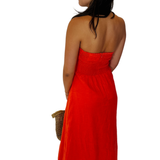 Melody Linen Maxi Dress - Salsa