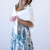 Lil Smocked Maxi Dress - Toile Dark Green