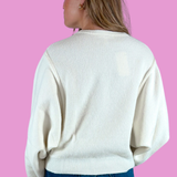 Rylee Ribbed Sweater - Ivory