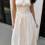 Corsa Midi Dress - Ivory