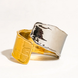 Emmy Textured Open Ring