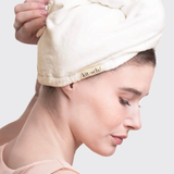 Quick Dry Hair Towel - Ivory