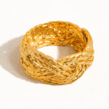 Celeste Vintage Twisted Bold Ring