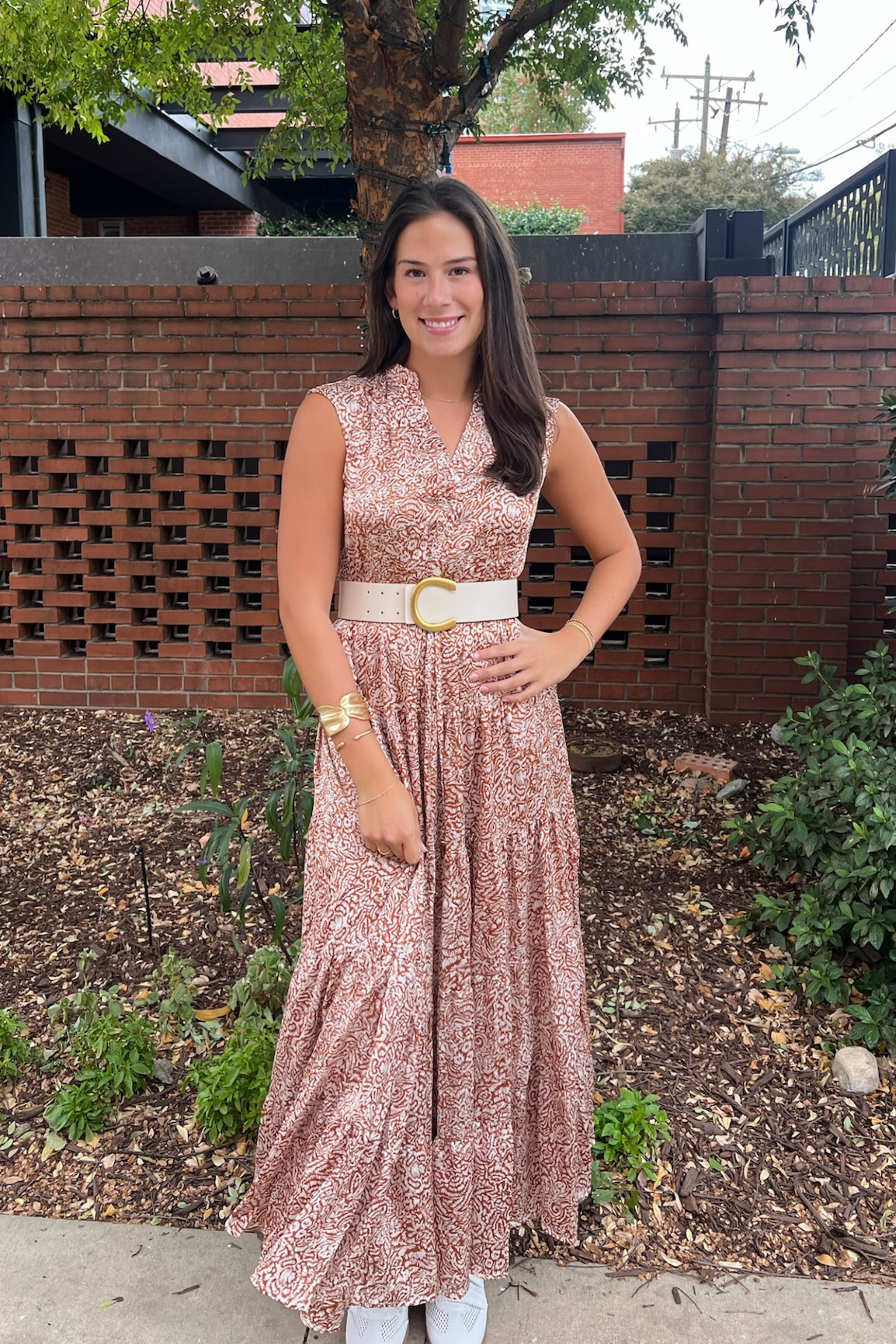 Amy Maxi Dress - Camel