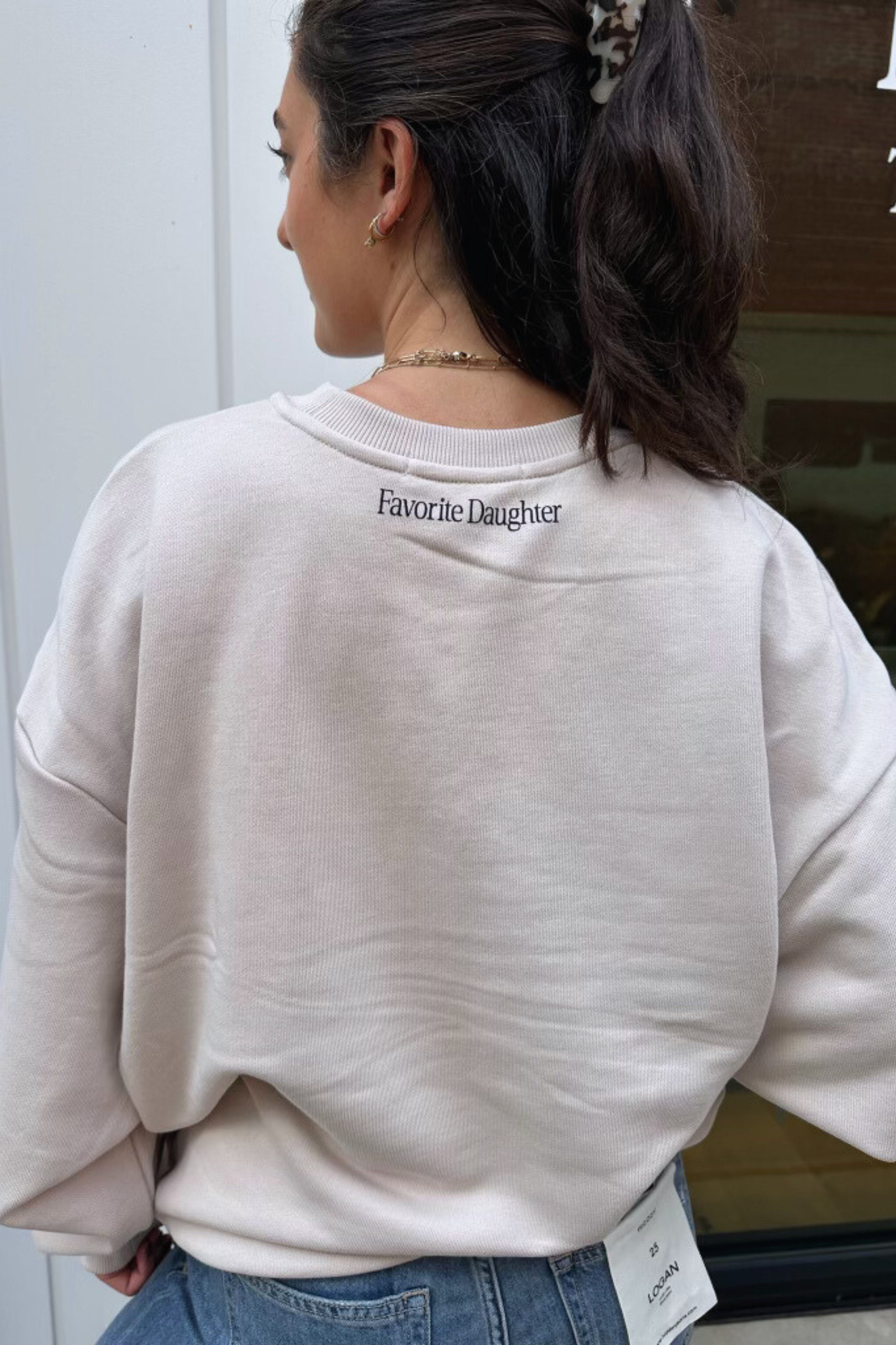 Dad's Favorite Sweatshirt - Heather Oatmeal