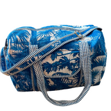 Jetset Duffle Bag - Blue Palm