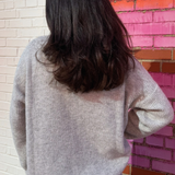 Miller Ribbed Cardigan - Heather Grey