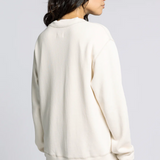 Zane Oversized Cardigan - White