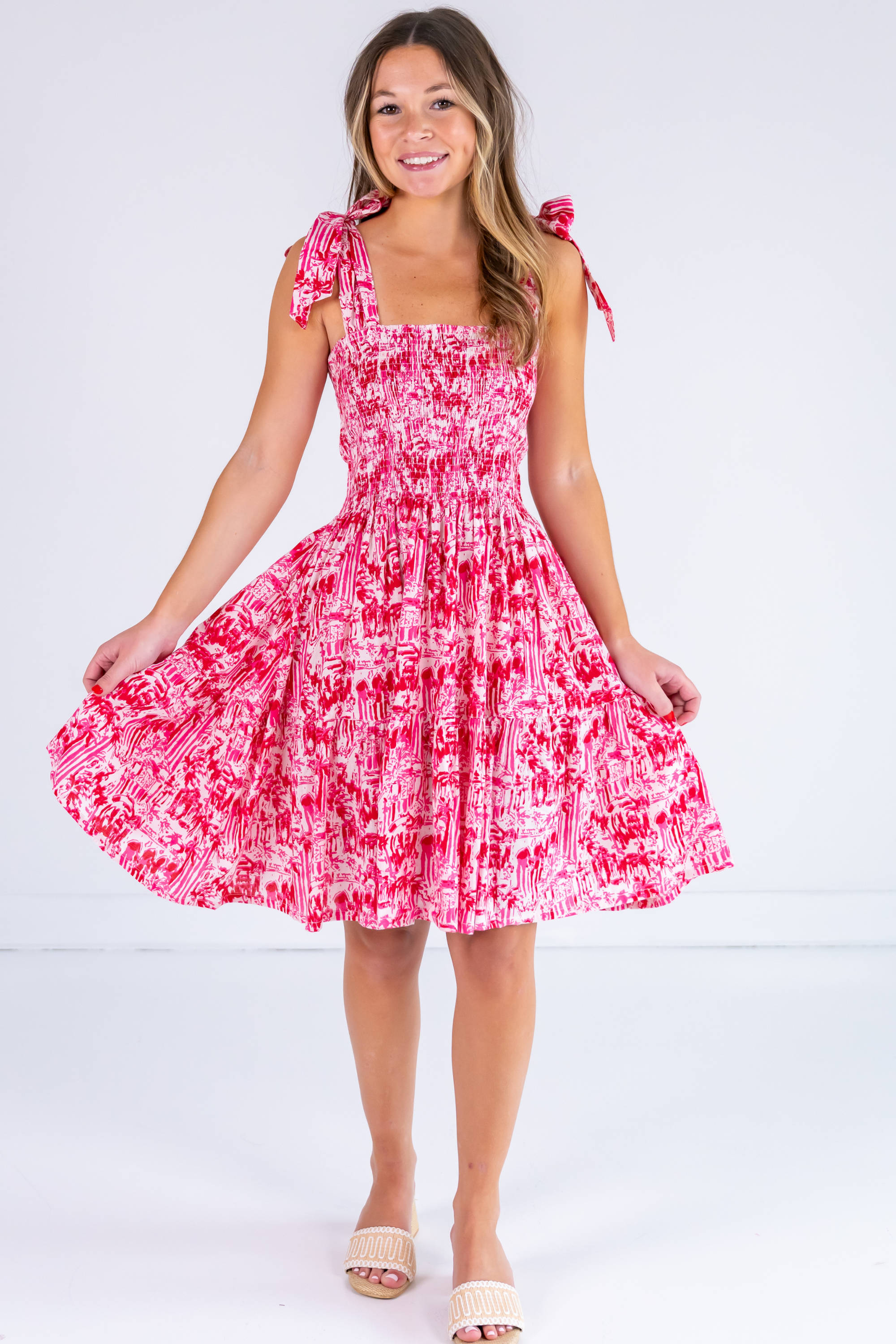 Joy Bow Mini Dress Joy Bow Mini Dress