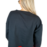 Put it On Santa's Tab Cropped Sweatshirt