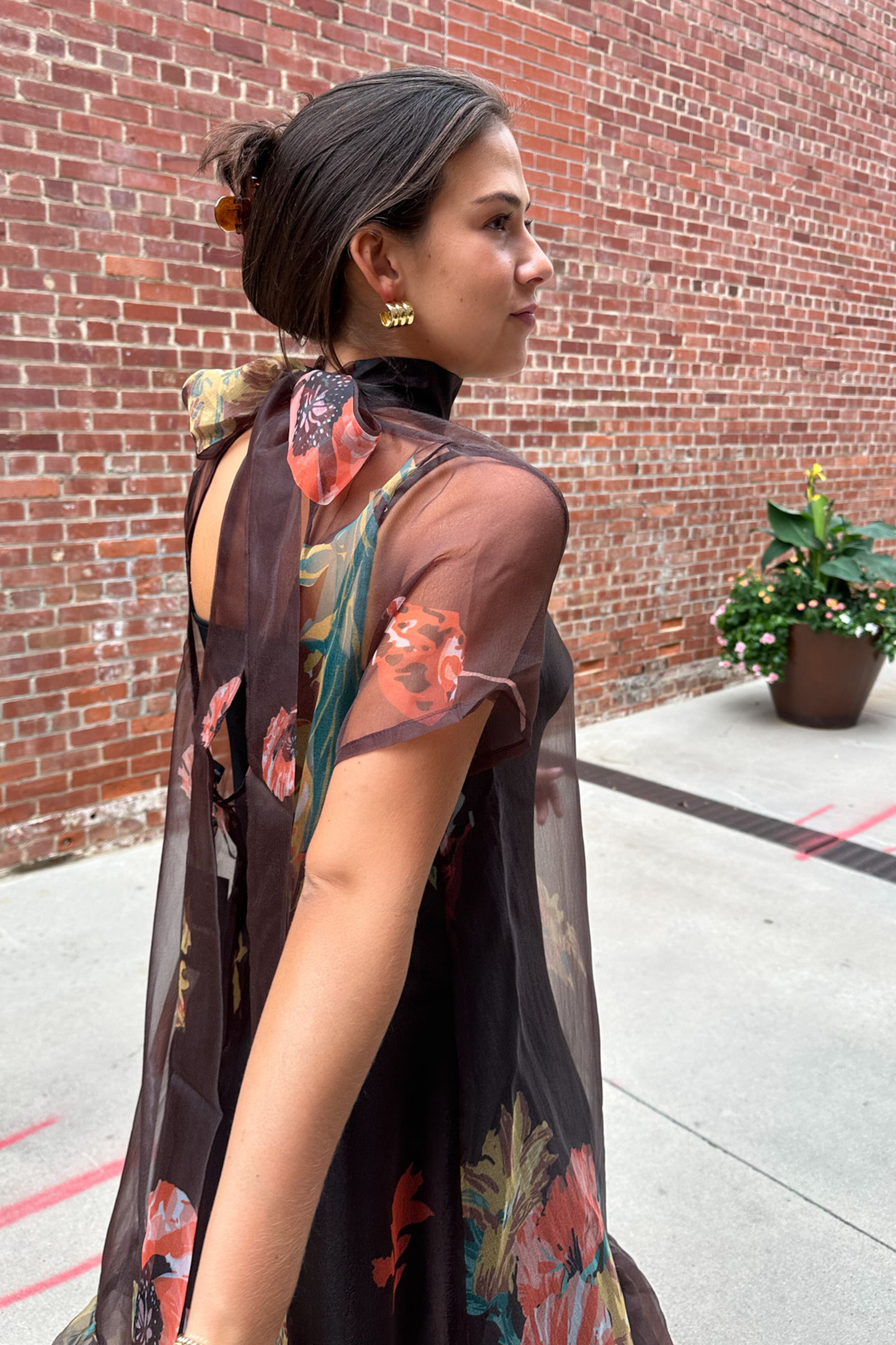 Best Dressed Guest Maxi Dress - Coffee