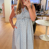 Nat Midi Dress - White