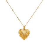 Amor Gold Dainty Heart Necklace