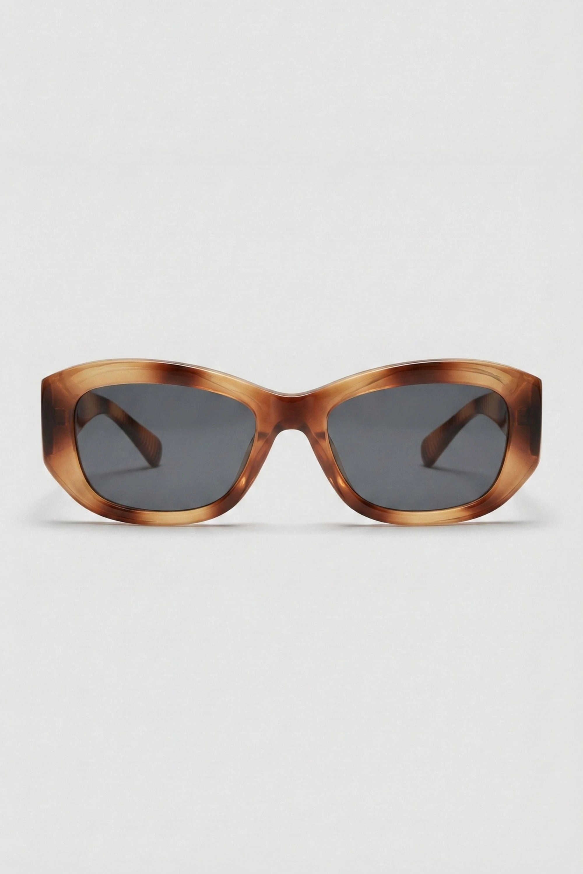Simone Polarized Sunglasses - Transparent Torte