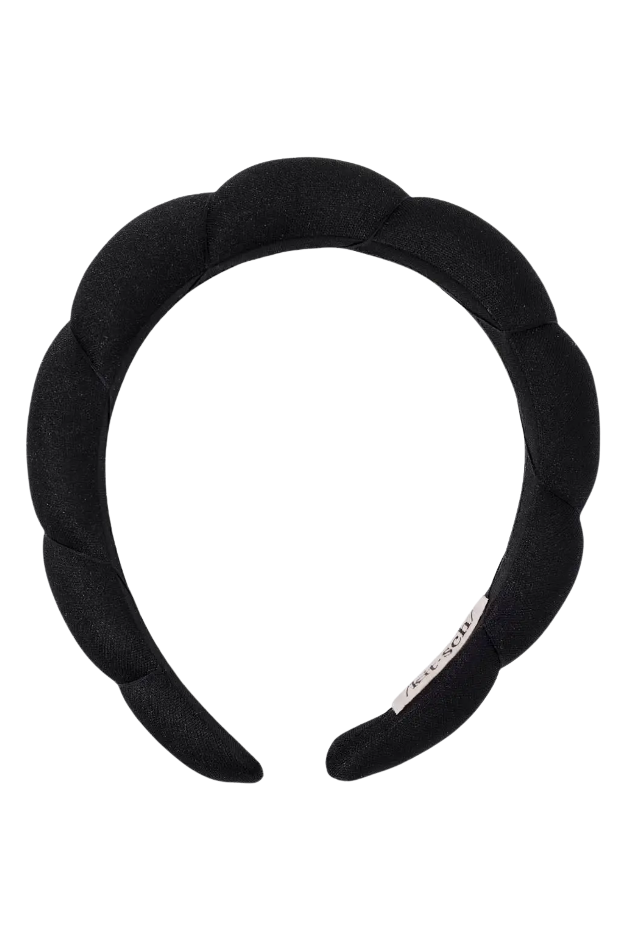 Puffy Makeup Headband - Black