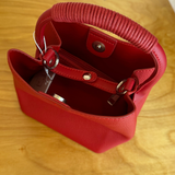 Greyson Top Handle Crossbody Bag - Red
