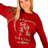 Christmas Cocktails Sweatshirt