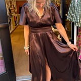Espresso Maxi Dress - Espresso