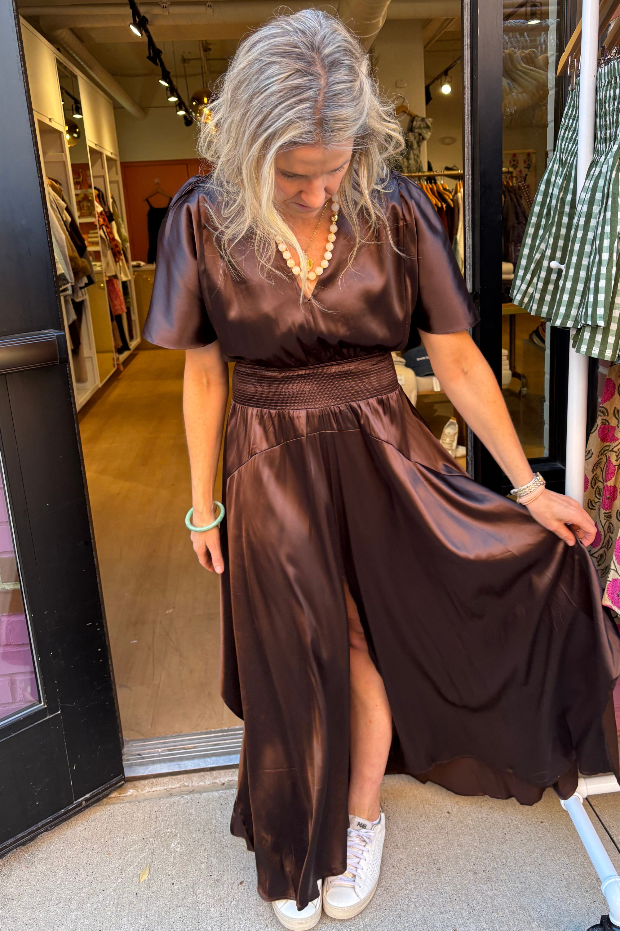 Espresso Maxi Dress - Espresso