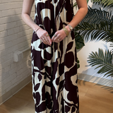 Haze Open Back Maxi Dress - Multi