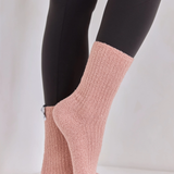 Cozy Socks - Muted Pink