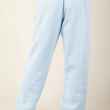 Karris Terry Fleece Jogger - Snow Blue