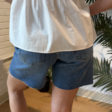 Bermuda Jean Short - Medium Denim