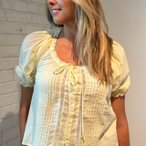 Bree Lace Top - Butter