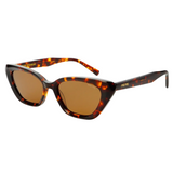 Mia Cat Eye Sunglasses - Brown Tortoise