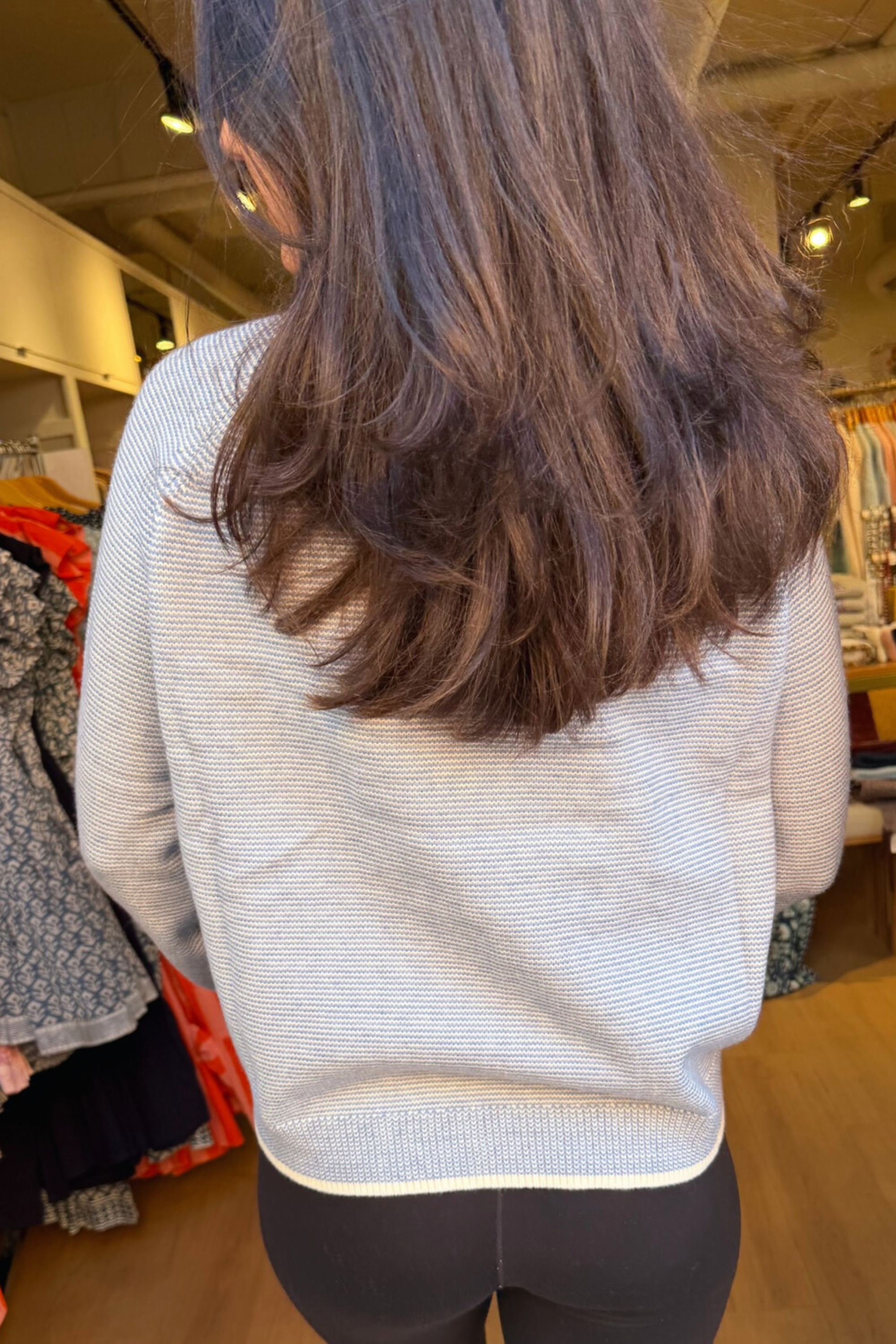 Jae Striped Sweater - Blue