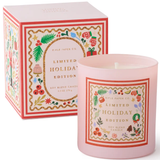 9oz Glass Candle - Holly Jolly Nutcracker