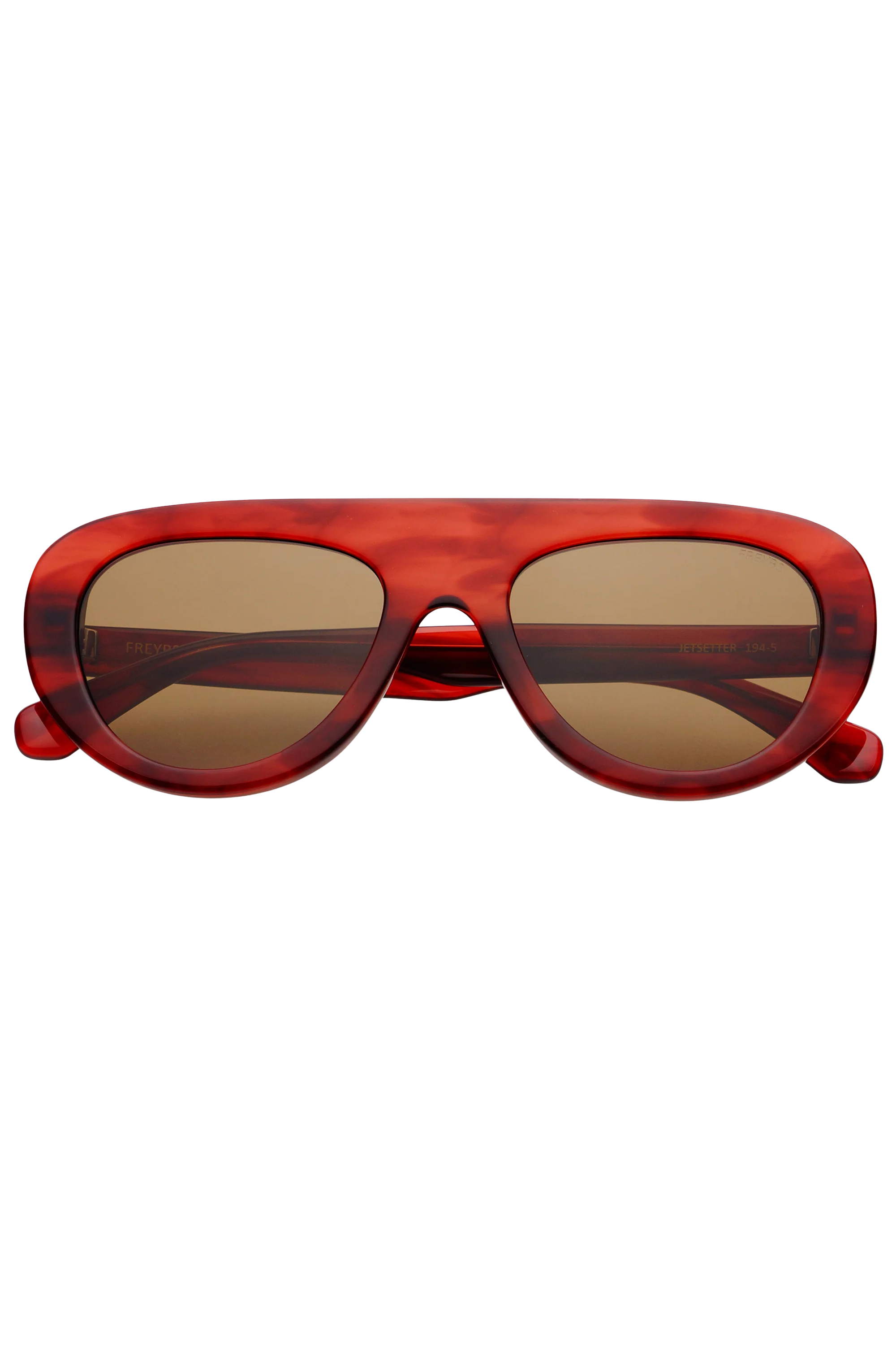Jetsetter Aviator Sunglasses - Merlot