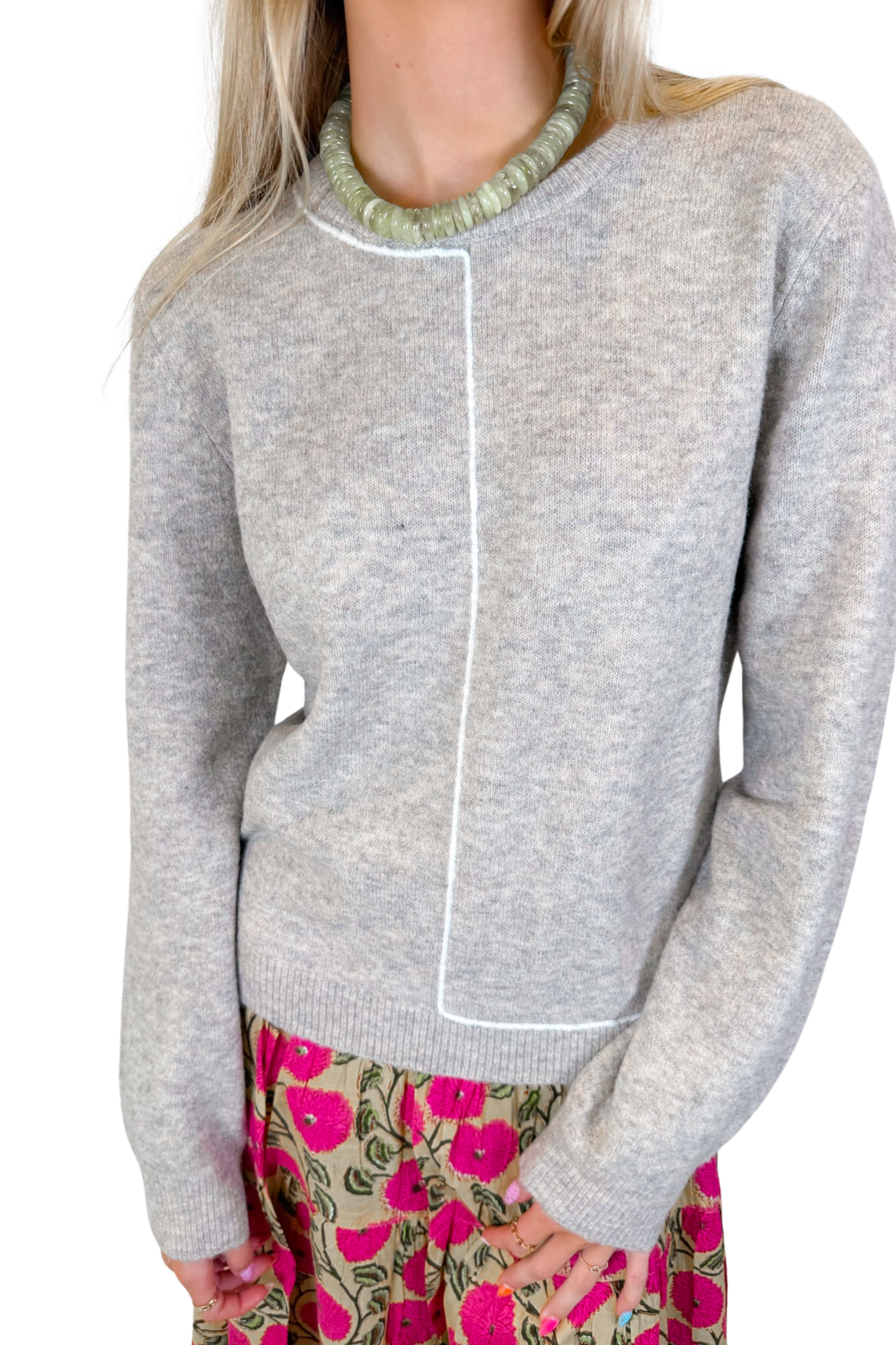 Britta Crewneck Sweater - Oatmeal