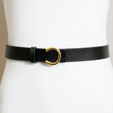 Small Horseshoe Belt - Black