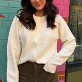 Noli Long Sleeve Cardigan - Ivory