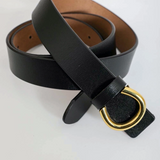 Small Horseshoe Belt - Black