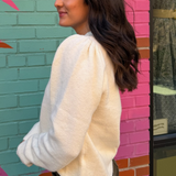 Noli Long Sleeve Cardigan - Ivory