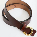 Small Horseshoe Belt - Brown